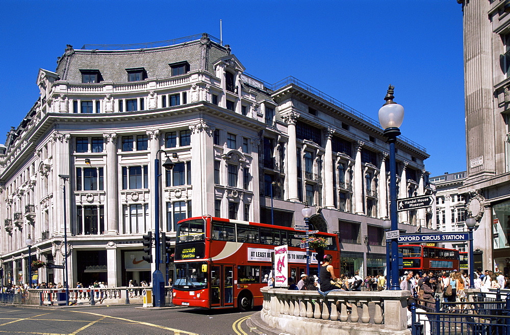 Oxford Circus, London, England,  United Kingdom, Europe