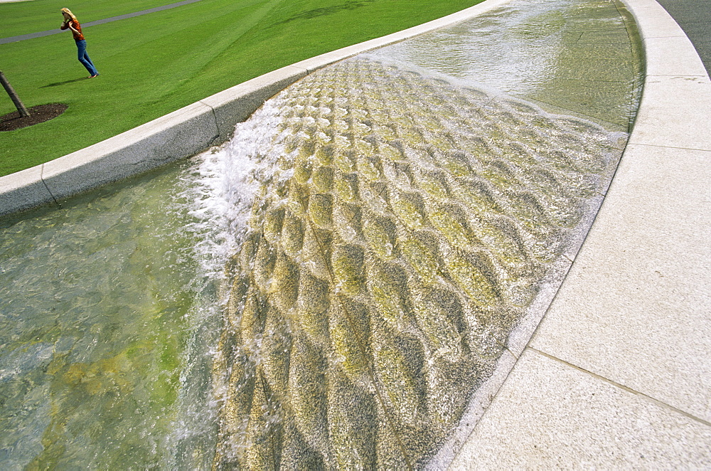 Diana Princess of Wales Memorial Fountain, Kensington Gardens, London, England, United Kingdom, Europe