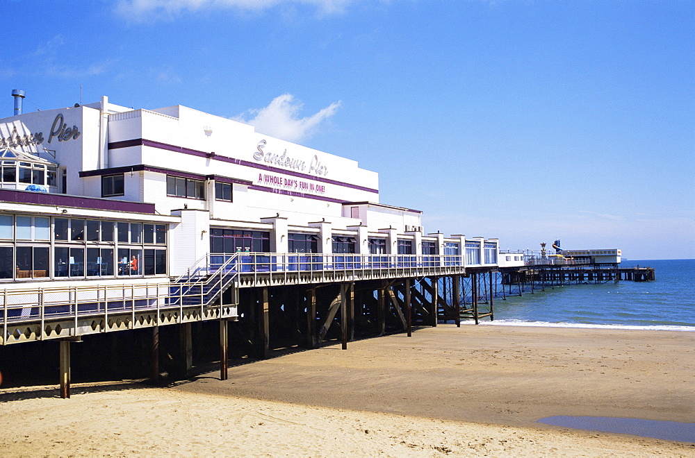 Sandown Pier, Sandown, Isle of Wight, England, United Kingdom, Europe