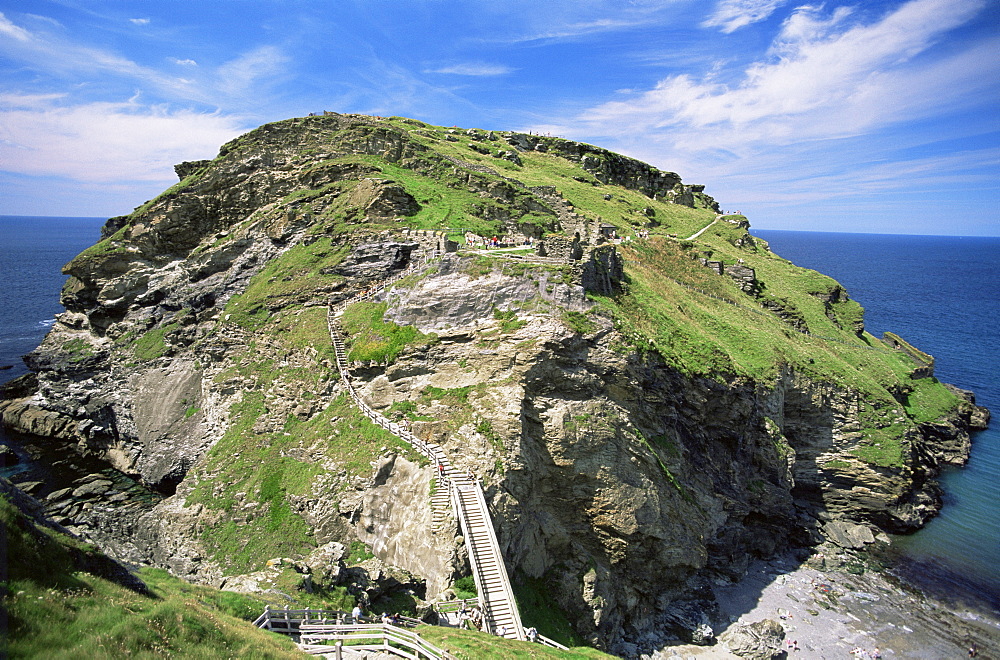 King Arthur's Castle, Tintagel, Cornwall, England, United Kingdom, Europe