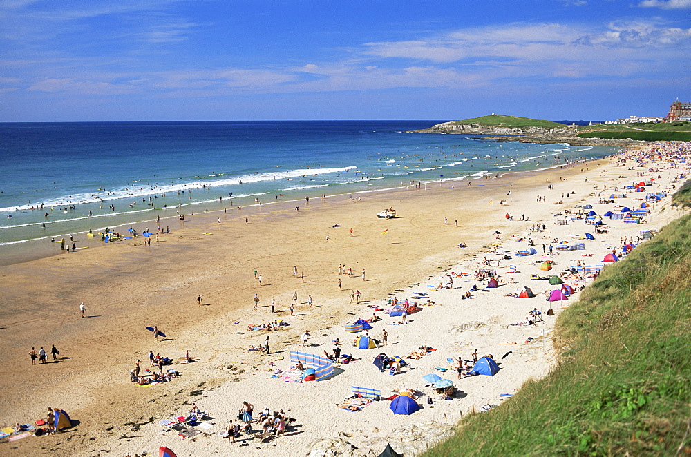 Fistral Beach, Newquay, Cornwall, England, United Kingdom, Europe