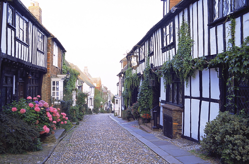 Mermaid Street, Rye, Sussex, England, United Kingdom, Europe