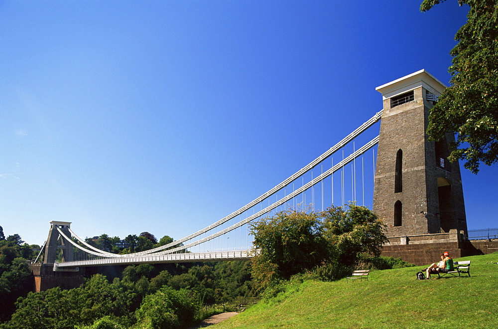 Clifton Suspension Bridge, Bristol, Avon, England, United Kingdom, Europe