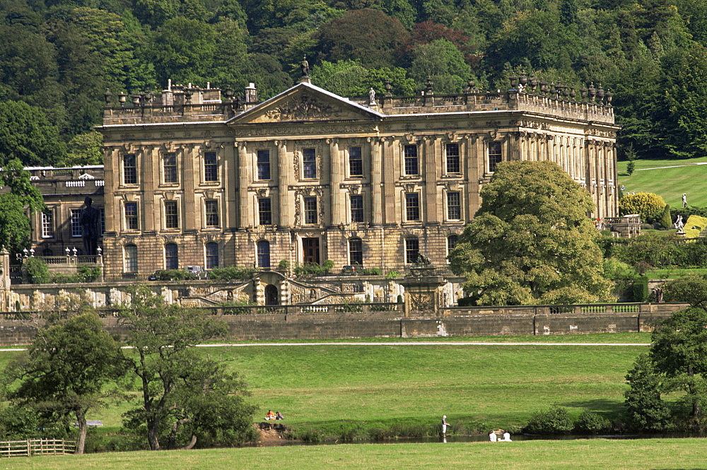 Chatsworth House, Derbyshire, England, United Kingdom, Europe