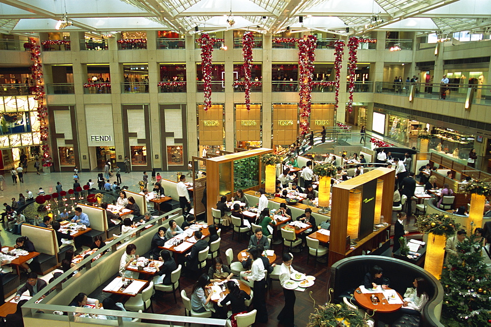 Interior of Landmark Building, Central, Hong Kong, China, Asia