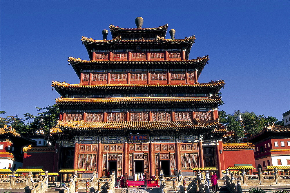 Temple of Universal Peace dating from 1755, UNESCO World Heritage Site, Chengde, Hebei Province, China, Asia