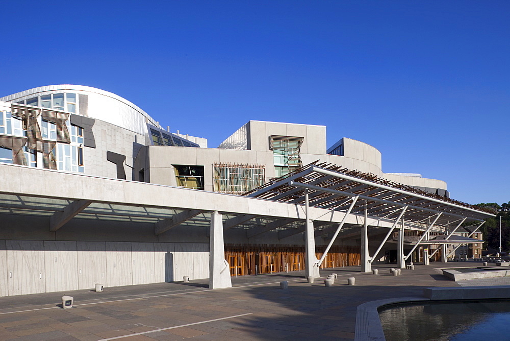 Scottish Parliament Building, Edinburgh, Scotland, United Kingdom, Europe