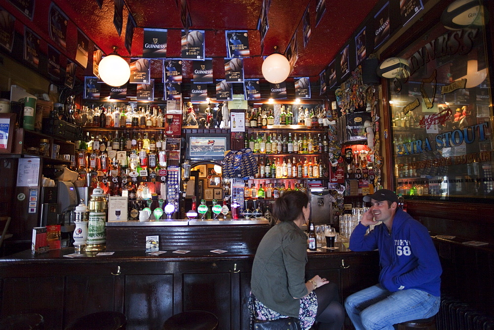 Interior of Temple Bar pub, Dublin, Republic of Ireland, Europe