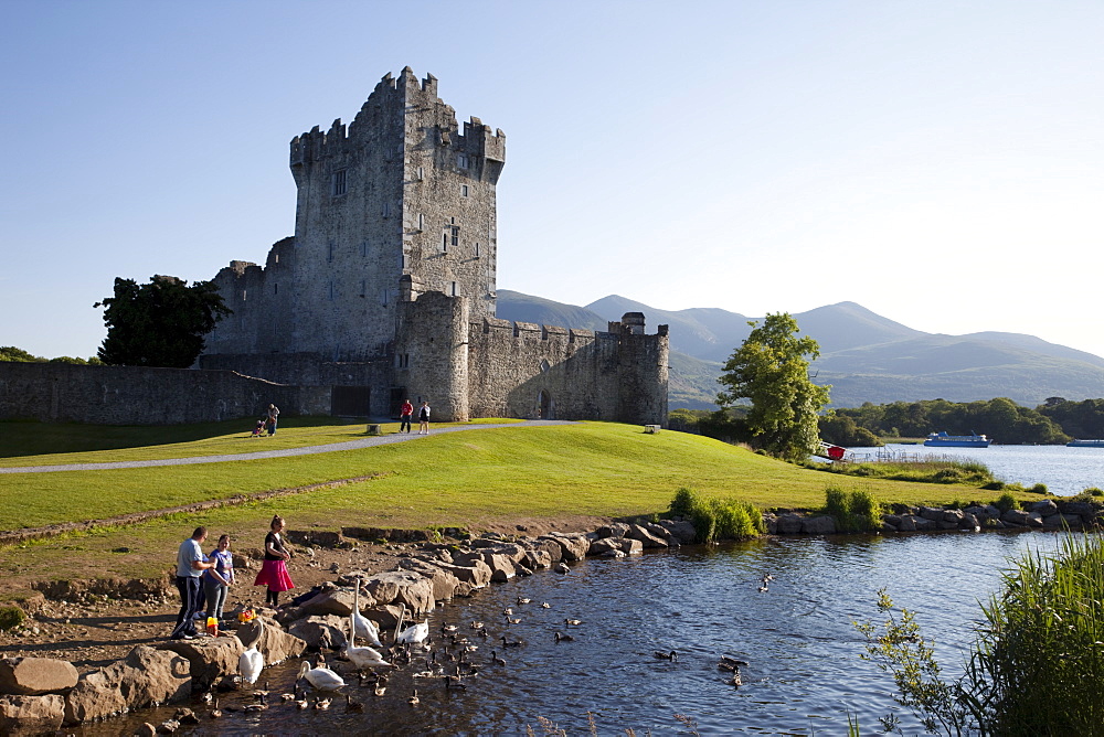 Ross Castle, Killarney, County Kerry, Munster, Republic of Ireland, Europe