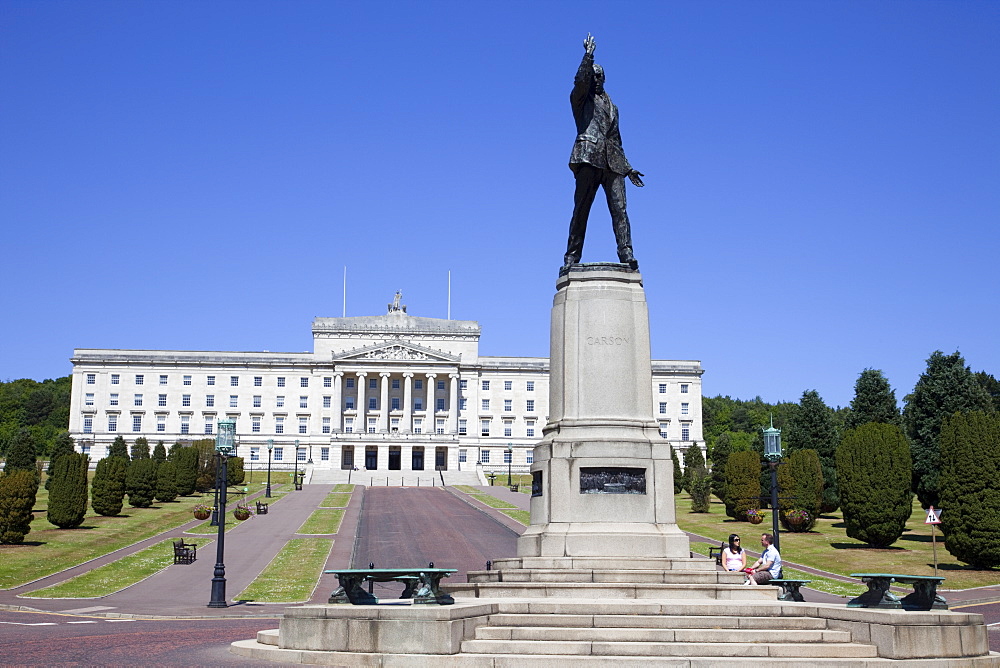 Stormont Castle, Belfast, Ulster, Northern Ireland, United Kingdom, Europe