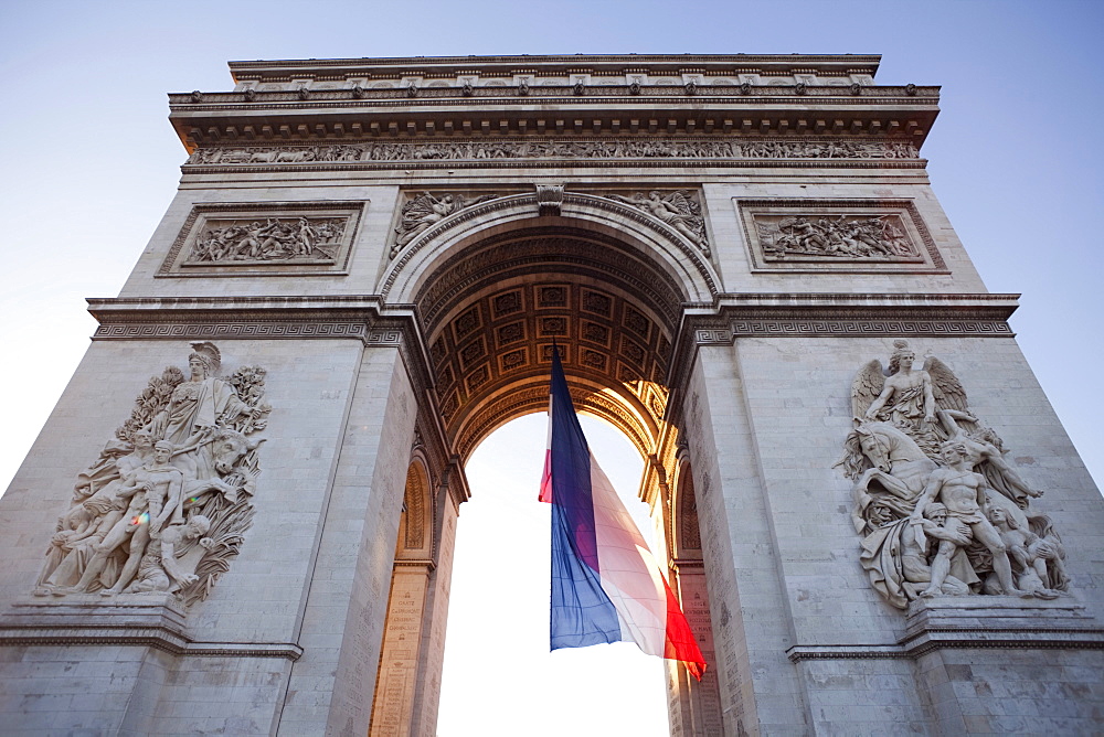 Arc de Triomphe, Paris, France, Europe