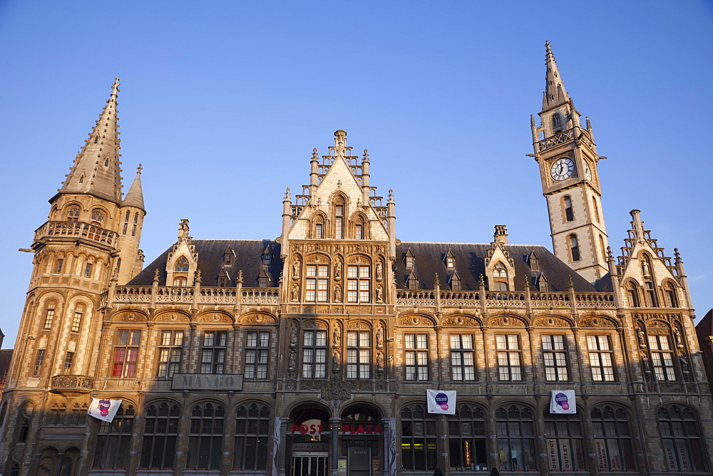 The Old Post Office Building, Ghent, Belgium, Europe