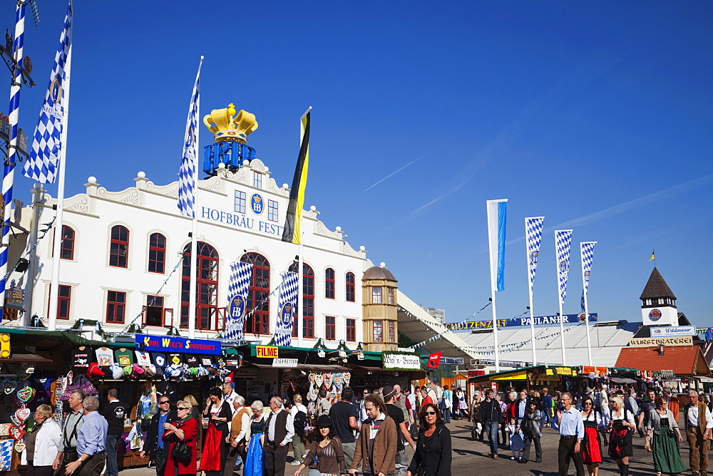 Oktoberfest, Munich, Bavaria, Germany, Europe