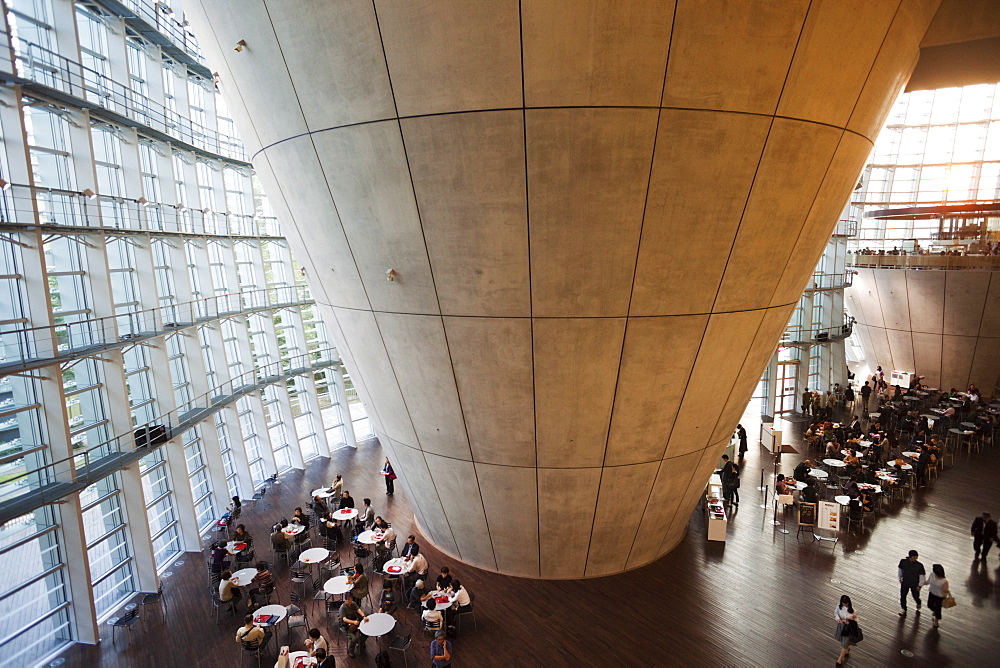 The National Art Centre, Kisho Kurokawa Architect. Roppongi, Tokyo, Japan, Asia