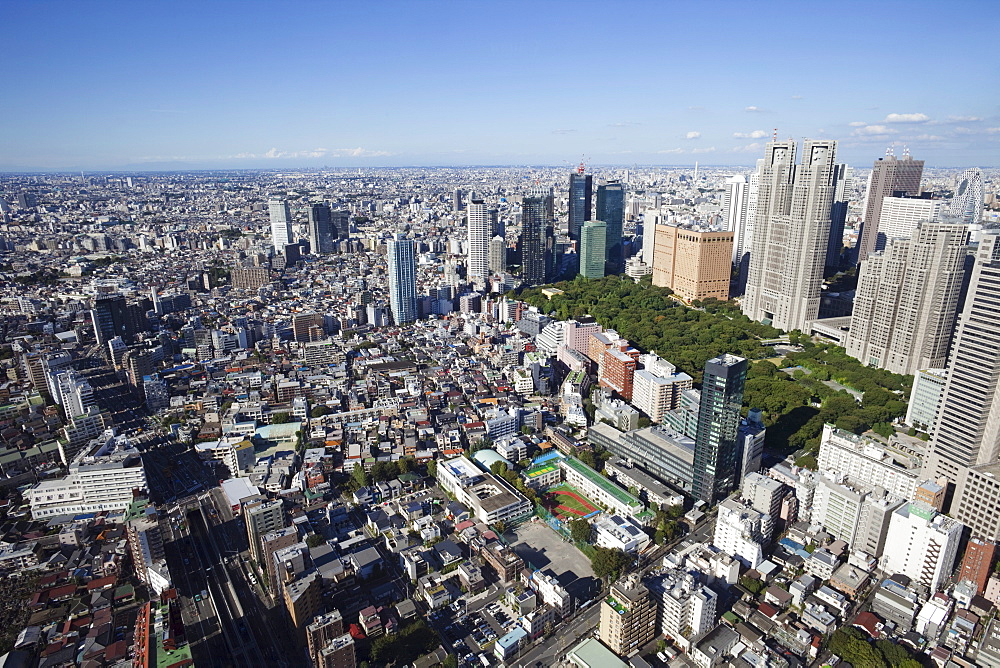 Shinjuku Area skyline, Tokyo, Honshu, Japan, Asia