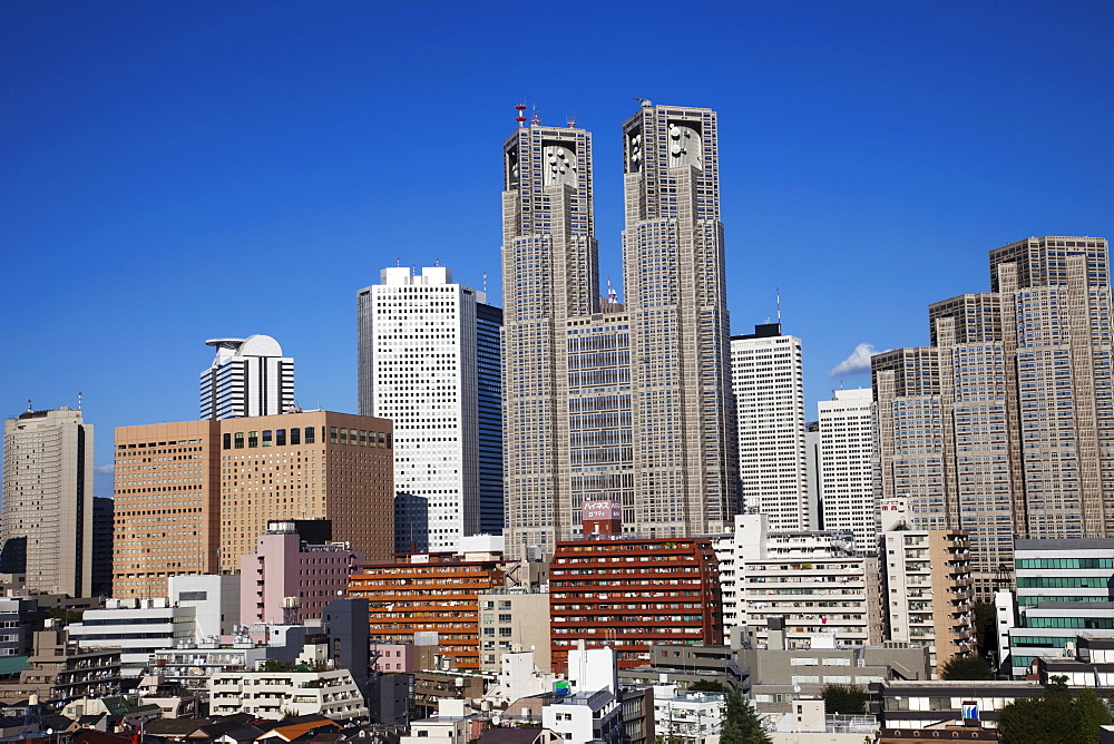 Shinjuku Area skyline, Tokyo, Honshu, Japan, Asia