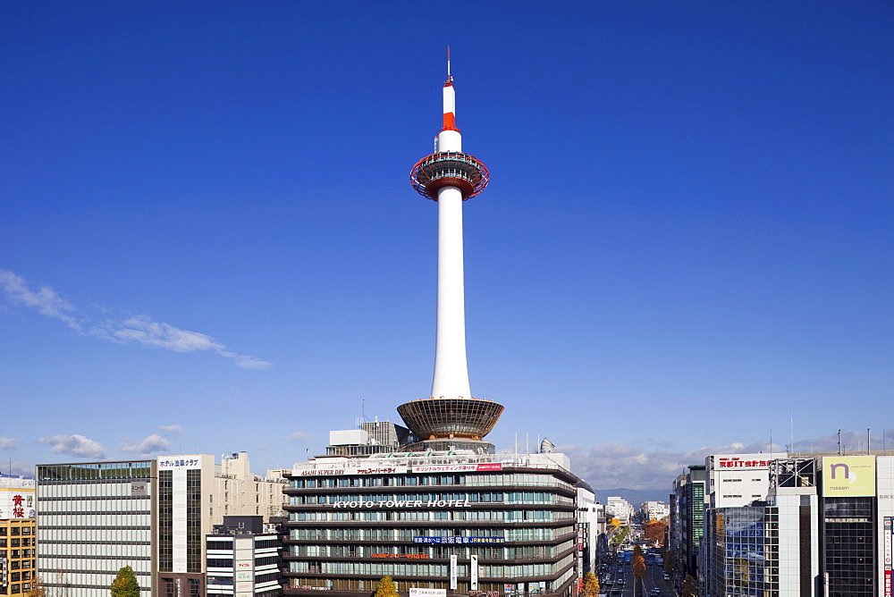 Kyoto Tower, Kyoto, Japan, Asia