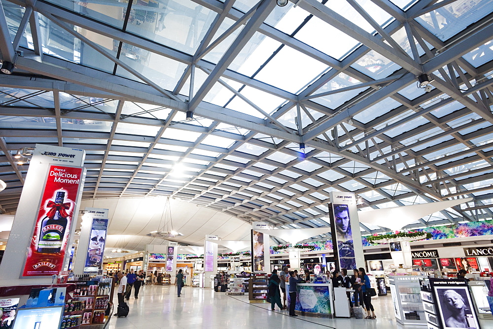 Duty-free shops, Suvarnabhumi Airport, Bangkok, Thailand, Southeast Asia, Asia