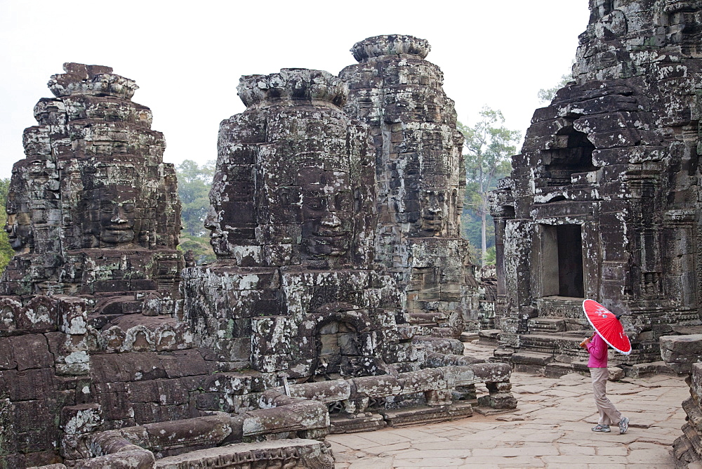 Bayon Temple, Angkor Thom, Angkor, UNESCO World Heritage Site, Siem Reap, Cambodia, Indochina, Southeast Asia, Asia