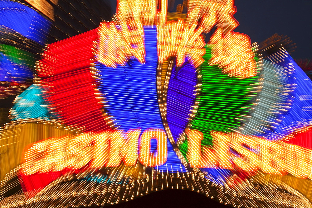 Casino Lisboa neon sign, Macau, China, Asia