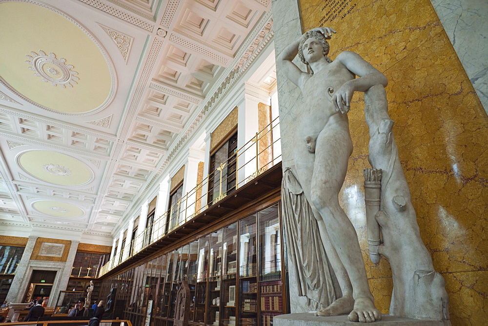 Statue of Apollo dating from the 2nd century AD, British Museum, Bloomsbury, London, England, United Kingdom, Europe