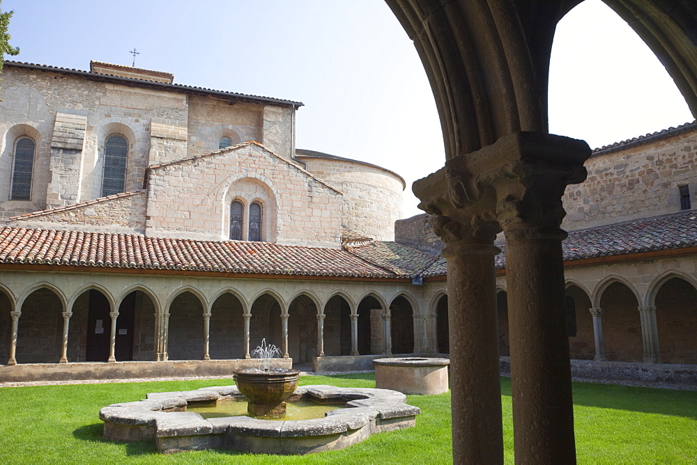 The Abbey, Saint Hilaire, Aude, Languedoc-Roussillon, France, Europe