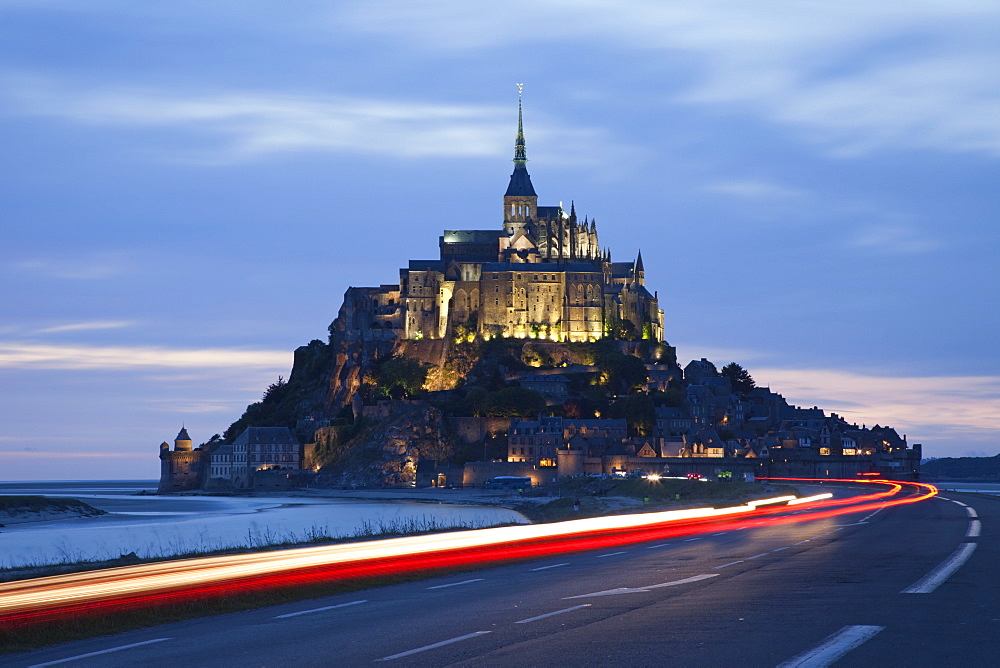 Mont St. Michel, UNESCO World Heritage Site, Normandy, France, Europe