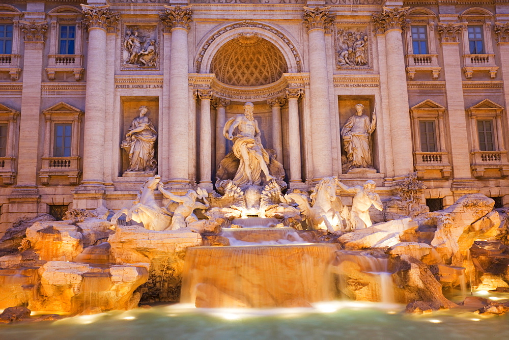 Trevi Fountain, Rome, Lazio, Italy, Europe