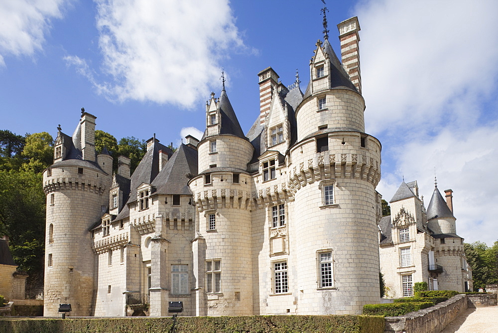 Usse Castle, UNESCO World Heritage Site, Loire Valley, France, Europe