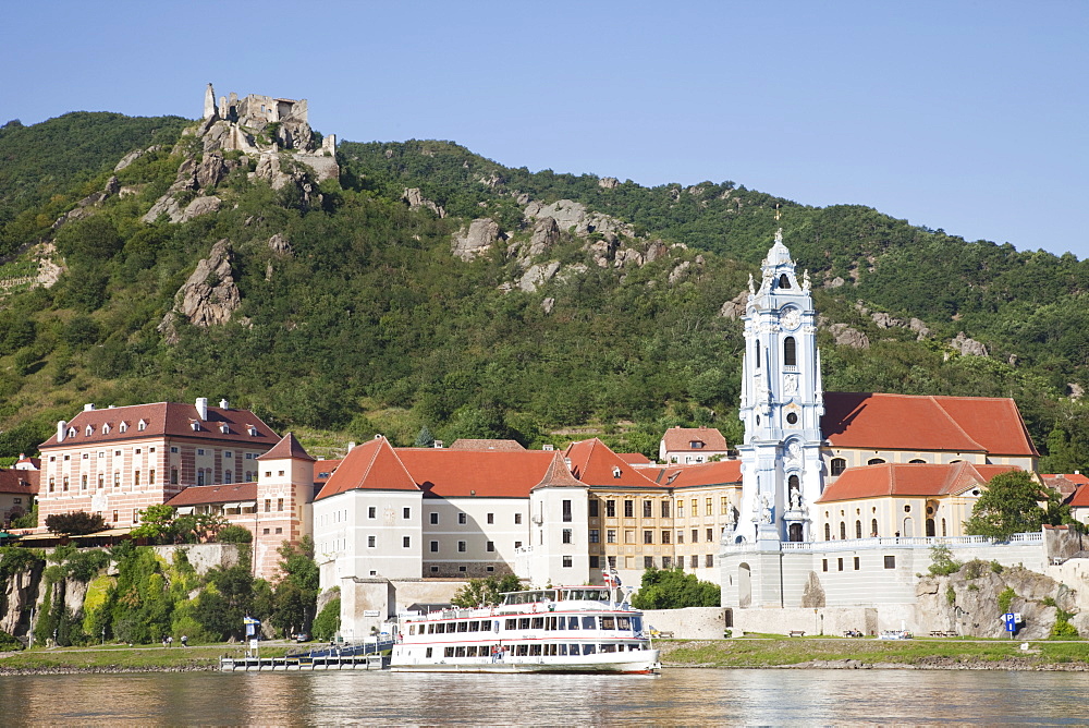 Durnstein and the Danube River, Wachau Cultural Landscape, UNESCO World Heritage Site, Austria, Europe