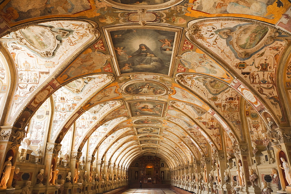 Antiquarium Hall, Munich Residence Museum, Munich, Bavaria, Germany, Europe