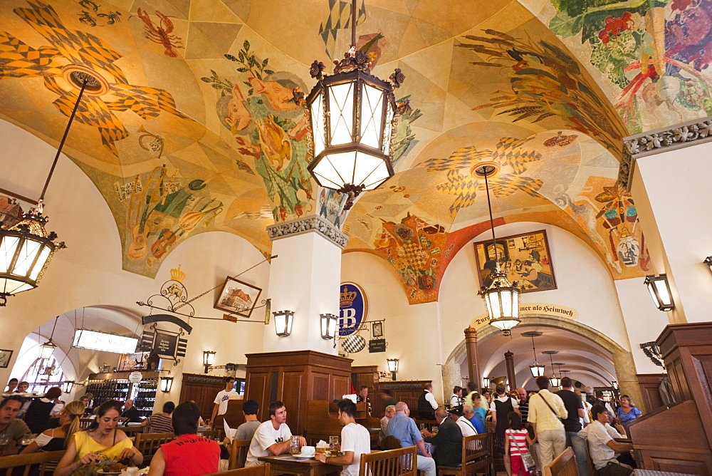 Hofbrauhaus, Munich, Bavaria, Germany, Europe