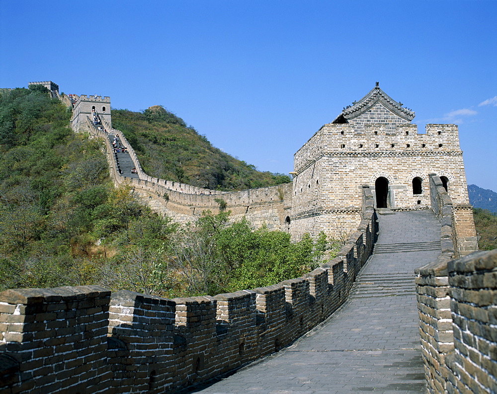 Great Wall at Mutianyu, UNESCO World Heritage Site, near Beijing, China, Asia