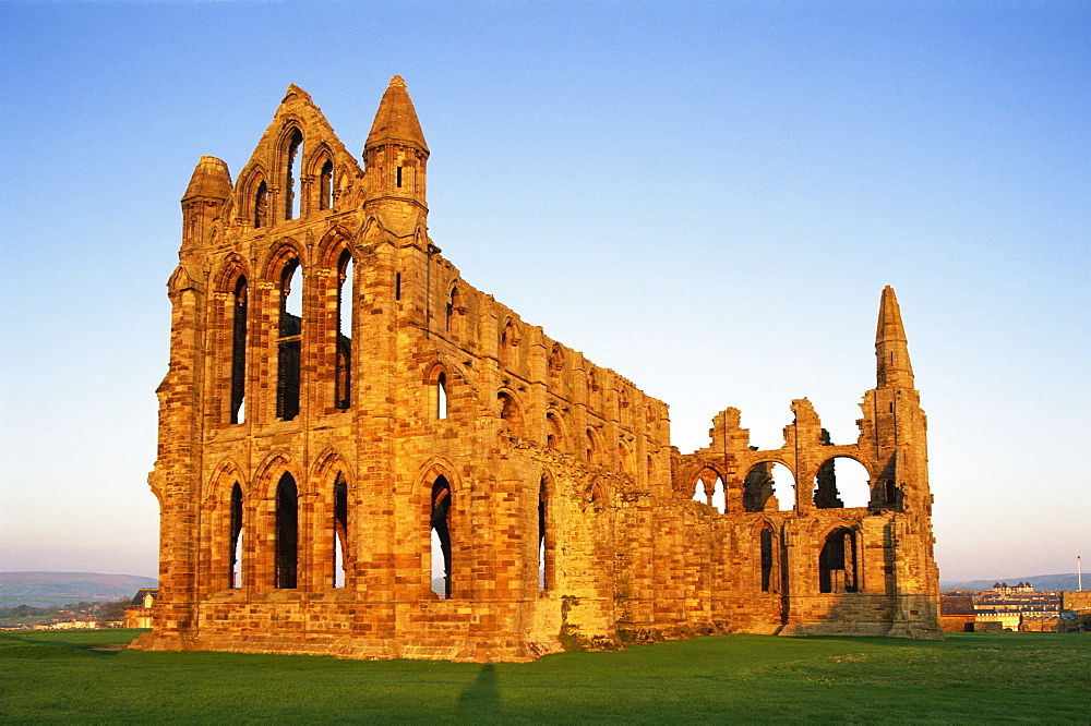 Whitby Abbey, Whitby, North Yorkshire, Yorkshire, England, United Kingdom, Europe