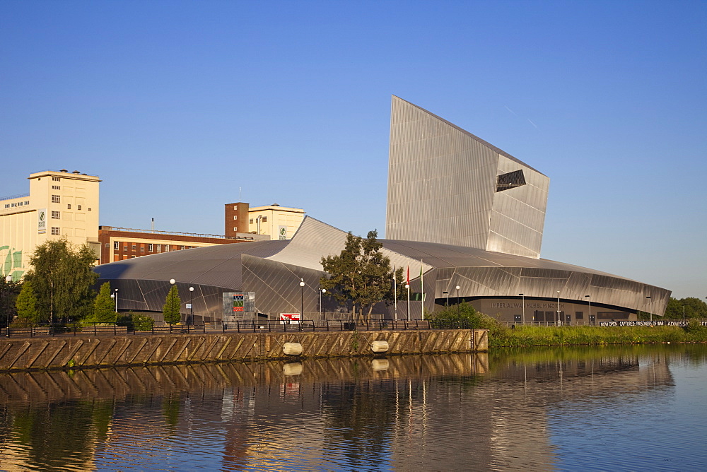 Imperial War Museum North, Salford Quays, Greater Manchester, England, United Kingdom, Europe