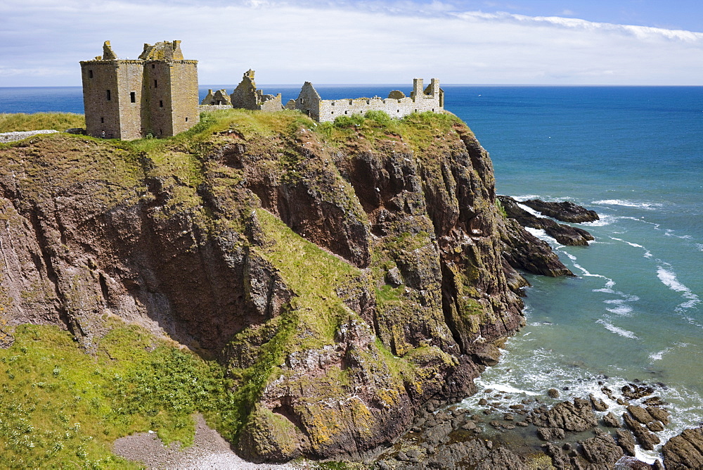 Dunnottar Castle, Aberdeenshire, Scotland, United Kingdom, Europe