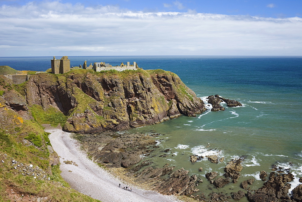 Dunnottar Castle, Aberdeenshire, Scotland, United Kingdom, Europe