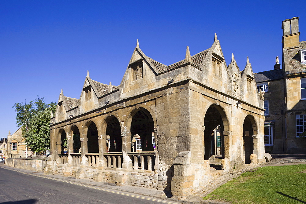 Old Market Hall, Chipping Camden, Gloucestershire, Cotswolds, England, United Kingdom, Europe