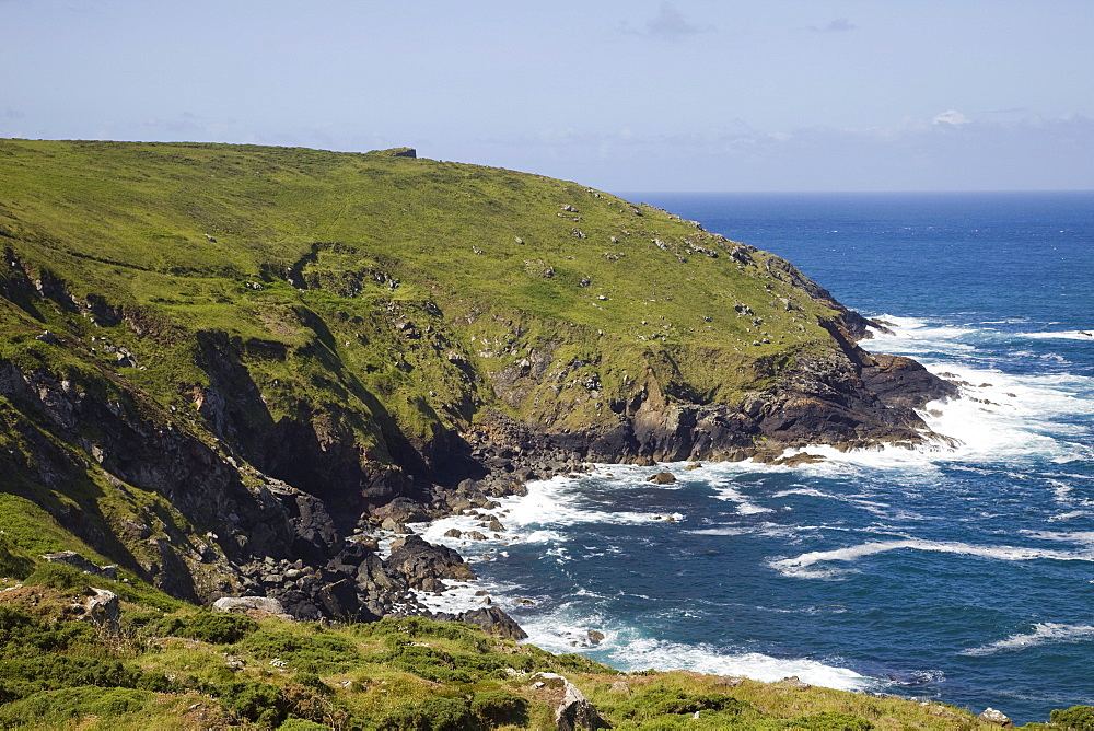 Cape Cornwall near St. Just, Cornwall, England, United Kingdom, Europe