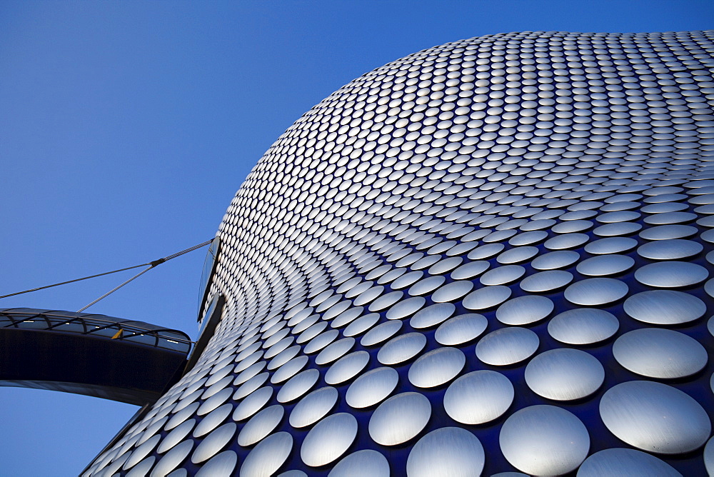 Selfridges Department Store at the Bullring Shopping Mall, designed by Future Systems, Birmingham, West Midlands, England, United Kingdom, Europe