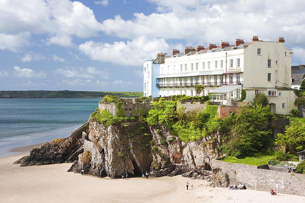 South Beach, Tenby, Pembrokeshire, Wales, United Kingdom, Europe