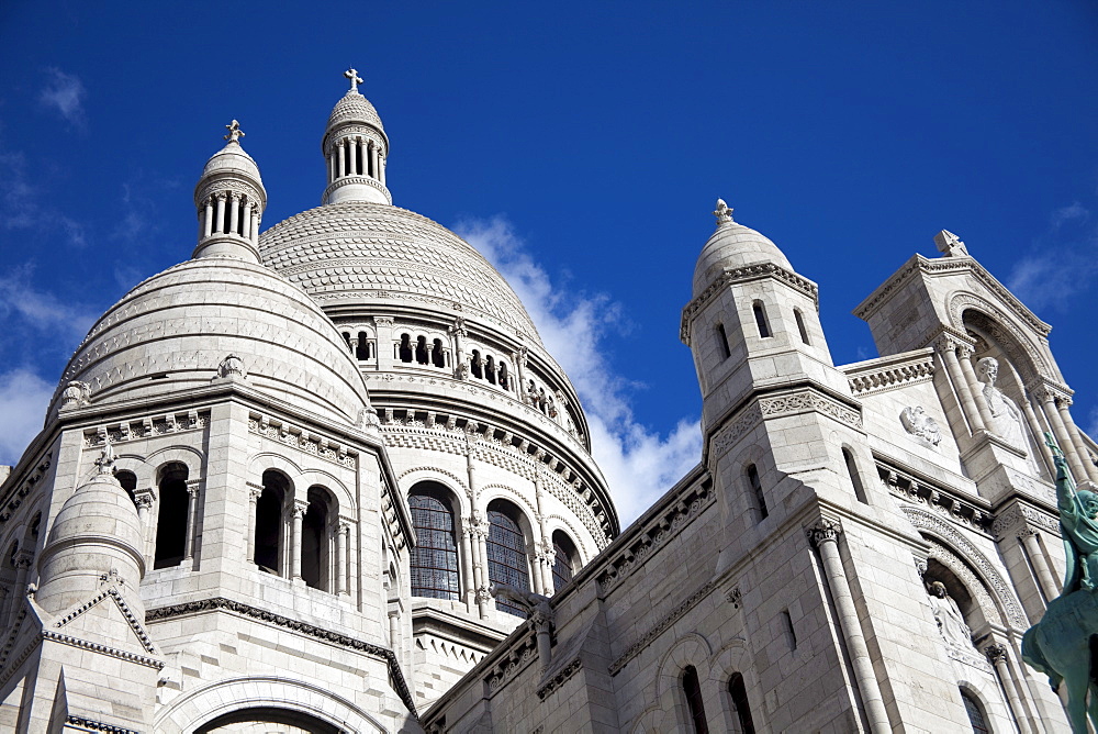 Basilica of Sacre-Coeur, Montmartre, Paris, France, Europe