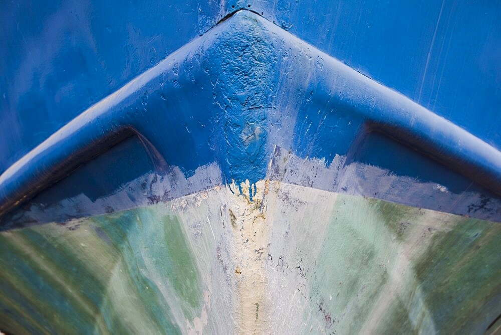 Abstract view of a boat in Cyprus, Cyprus