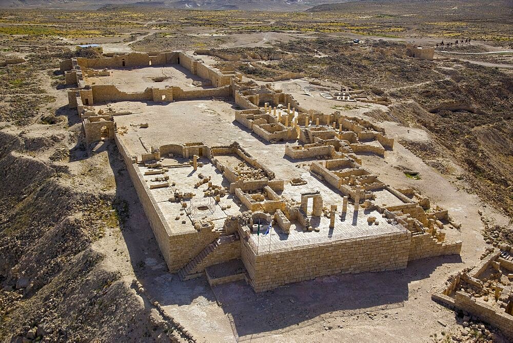 The archaeological site of Avdat in the Negev desert