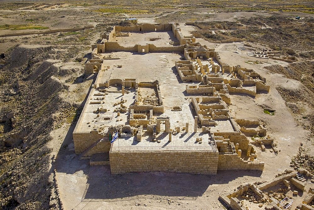 The archaeological site of Avdat in the Negev desert