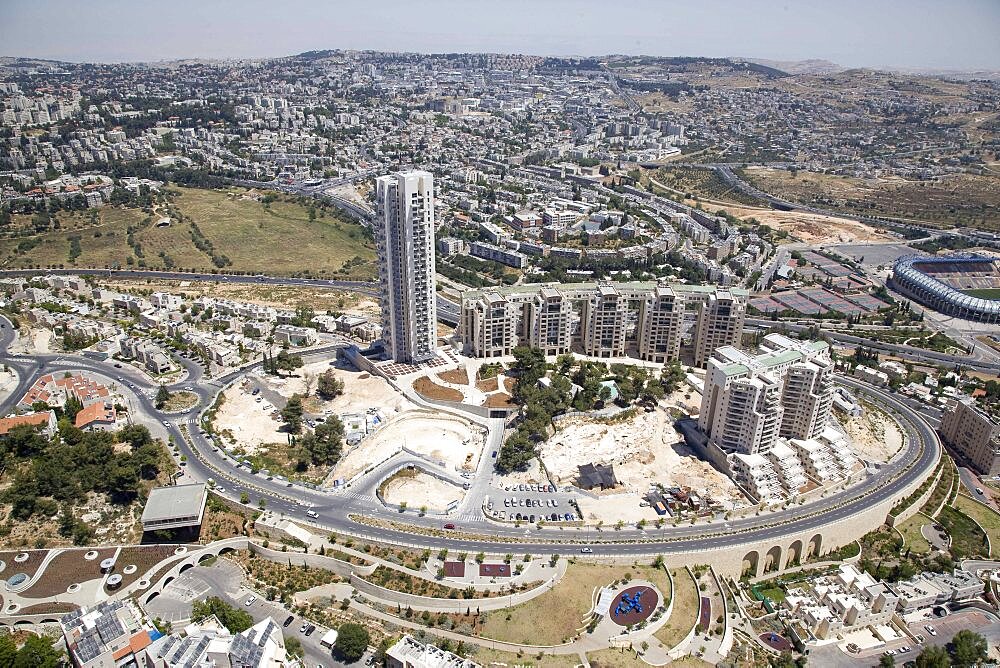 The Holy land real estate project in western Jerusalem