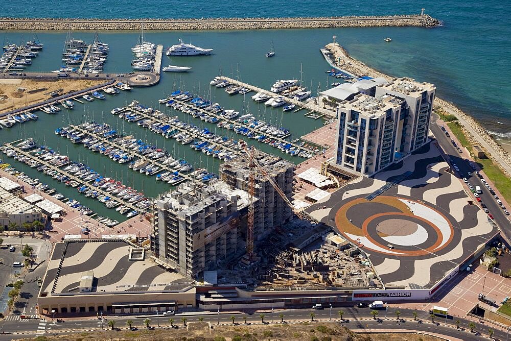 The Marina of Herzliya on the Coastal Plain