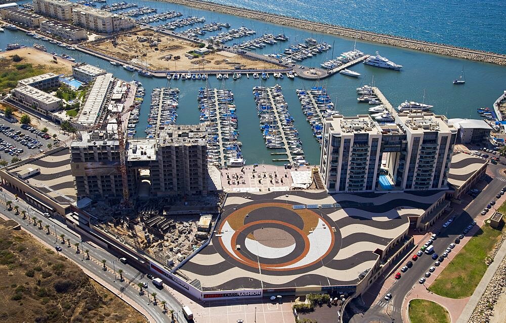 The Marina of Herzliya on the Coastal Plain