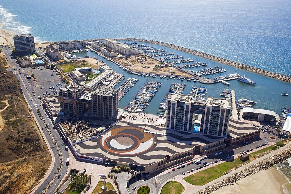 The Marina of Herzliya on the Coastal Plain