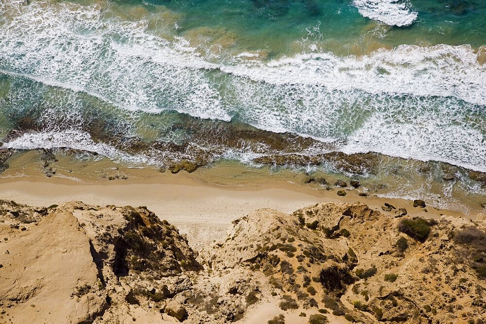 The coastline of Israel